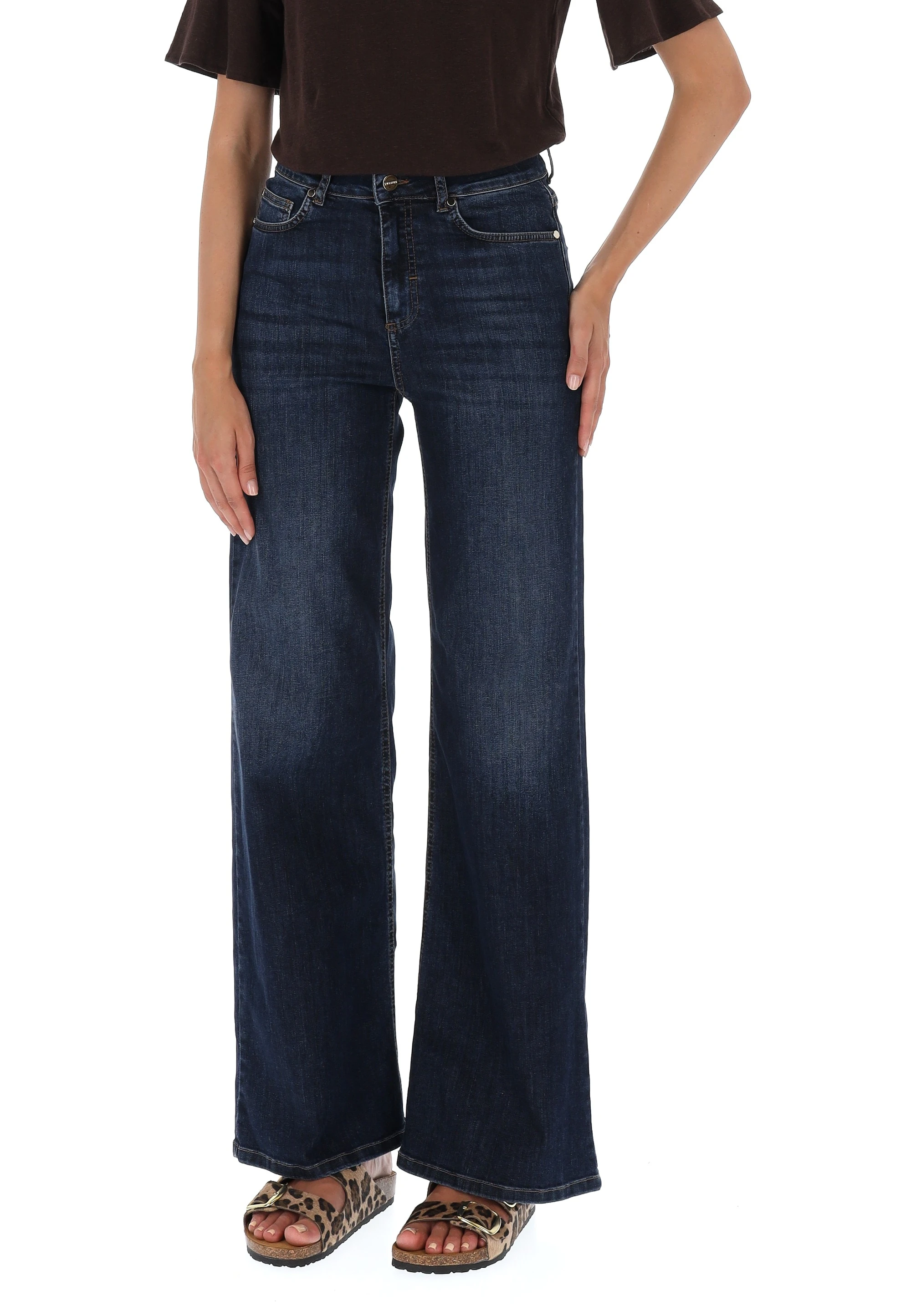 Jeans a palazzo iBlus vita alta art.IBLNINA